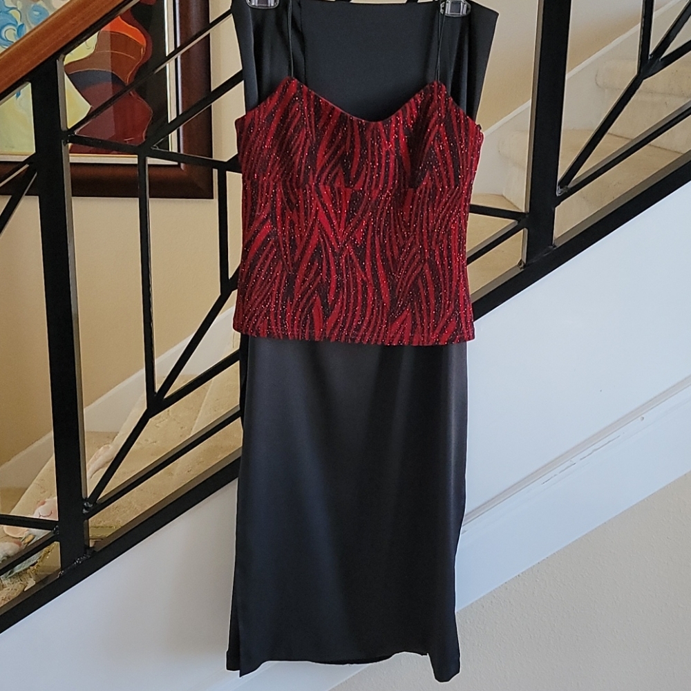 Dressy 2 piece long skirt and matching top